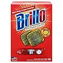 Brillo Steel Wool Soap Pads, Lemon, 10-Count