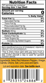 Marie Sharp’s Fiery Hot Habanero Pepper Sauce, 10 oz - Extra Hot Belizean Hot Sauce with Intense Heat & Flavor - All-Natural, Gluten-Free (Pack of 2)
