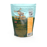The Original Bag of Poo®, Moose Poo (Black Cherry Flavor Cotton Candy) Novelty Poop Gag Gift. Free sticker inside.