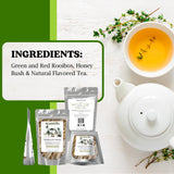 Nelson's Tea - Banana Nut Bread - Caffeine Free - Irresistible Blend of Green and Red Rooibos, Honey Bush & Natural Flavored Tea - Smooth and Creamy