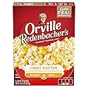 Orville Redenbacher’s Microwave Popcorn, Light Butter Flavor, 4g Fiber Per Serving, 2.7 oz., 6-Count