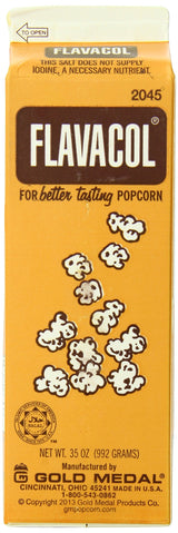 Gold Medal Prod. 2045 Flavacol Seasoning Popcorn Salt 35oz. (Pack of 12)