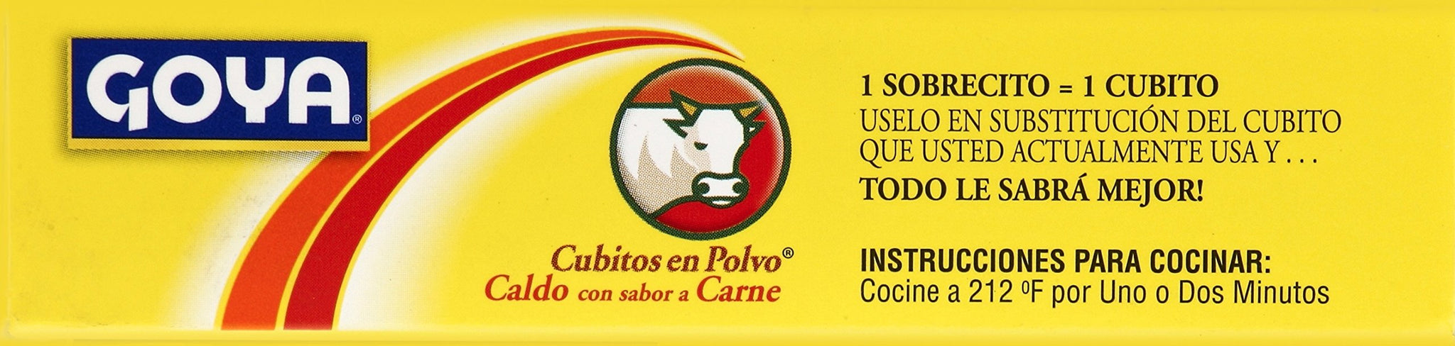 Goya Cub Polvo Carne Beef, 2.8-Ounce Boxes (Pack of 24)
