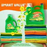 Gain Liquid Laundry Detergent, Original Scent, 154 fl oz, 107 loads, Freshness + Odor Fighting, Laundry Detergent Liquid Soap, HE compatible