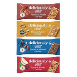 Deliciously Ella Oat Bars Variety Pack, Whole Food Ingredients, Gluten Free, Vegan, 12 Bars