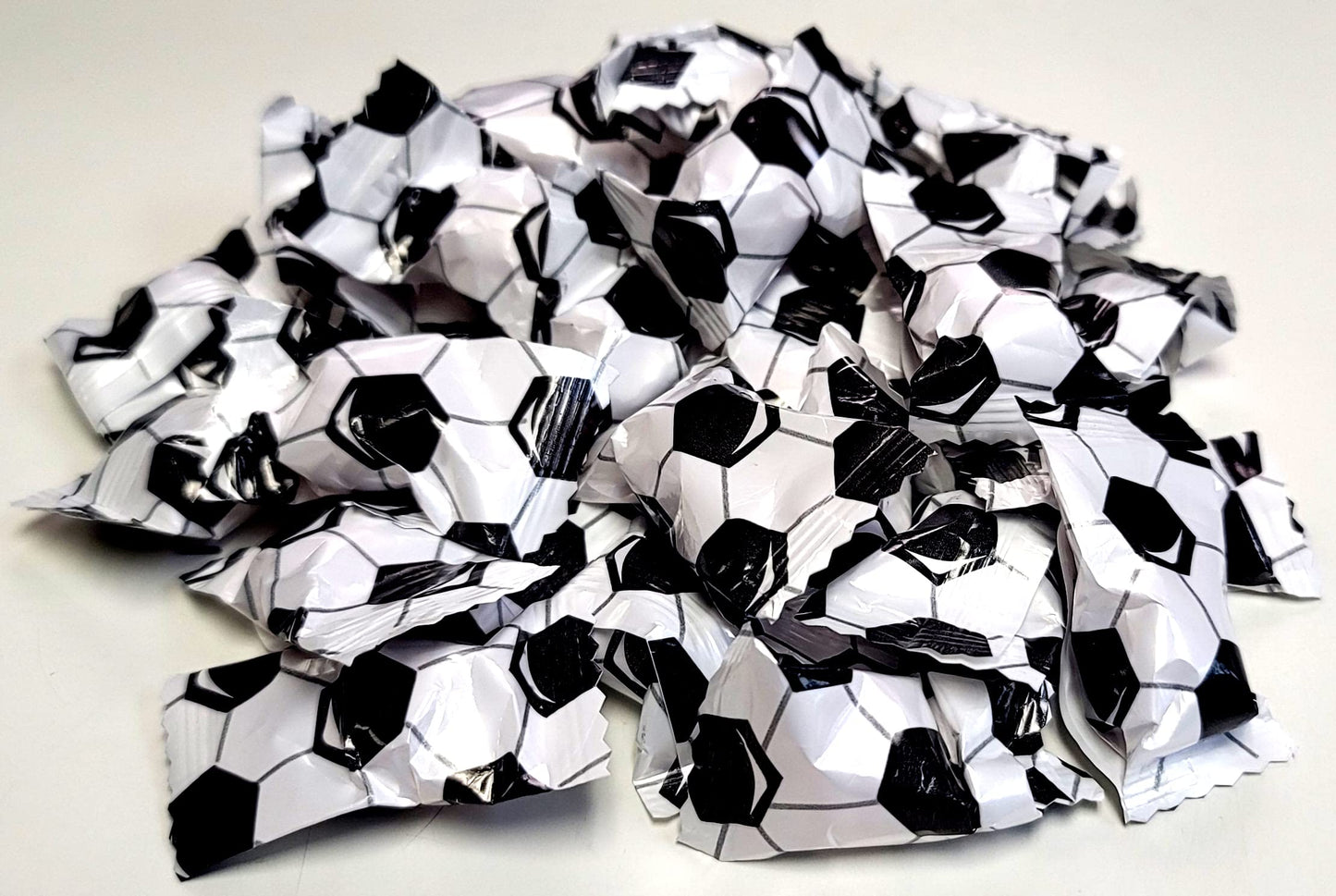 Soccer Themed Peppermints 100 Count Wrapped - Mint Candy