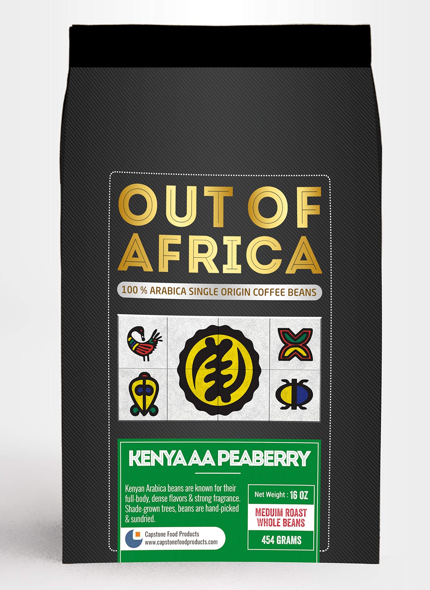 Kenya 100% Arabica Peaberry Coffee Beans