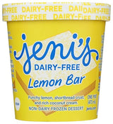 Jenis Splendid Ice Creams Lemon Bar Non-Dairy Frozen Dessert, 1 PT