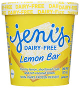 Jenis Splendid Ice Creams Lemon Bar Non-Dairy Frozen Dessert, 1 PT