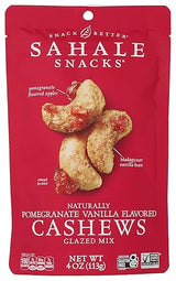 Sahale Snacks Glazed Mix, Pomegranate & Vanilla , 4 Oz