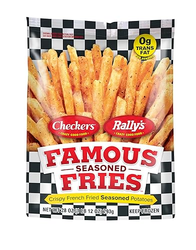 Checkers and Rally's Famous Seasoned Fries, 28 oz (Frozen)