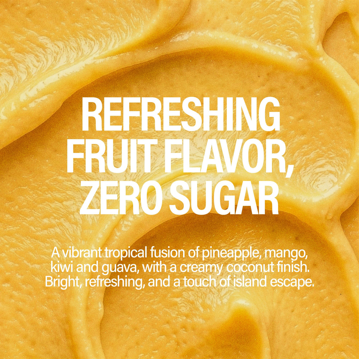 GURU Zero Sugar Energy Drink, Tropical Sorbet, 12 Fl Oz, 12 Pack