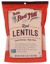 Bob's Red Mill Red Lentils, 27 Oz (Pack of 1) - Non GMO, Vegan, Kosher