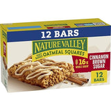 Nature Valley Soft Baked Oatmeal Squares, Cinnamon Brown Sugar, 12 Bars, 14.88 oz