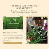 Utah Truffles Belgian Milk Chocolate Mint Individually Wrapped Pouch, Naturally Gluten Free, Gourmet Smooth Creamy Natural Truffle, 16 oz (Pack of 2)