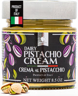 Gourmanity Dairy Pistachio Cream Spread, Perfect for Dubai Chocolate Bar, Luxury Pistachio Butter Cream For Sweet And Savory Dishes, Ideal for Italian