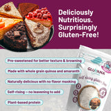 Gluvana Self-Rising Gluten-Free Baking Flour, 1 to 1 Swap for Self-Rising Wheat Flour, Nut-Free, Soy-Free & Dairy-Free, GFCO Certified, Kosher Flour