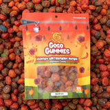 Goso Gummies Chamoy Watermelon Gusher Bombs - 6oz Bag - Spicy, Tangy & Sweet Chamoy Watermelon Filled Candy