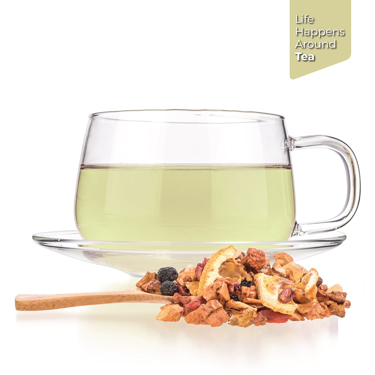 Tealyra - Superfruit Mango - Fruity Herbal Loose Leaf Tea - Goji Berries - Pineapple - Pomegranate - Hot or Iced Drink- Vitamin-Antioxidant-Rich - No