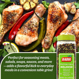 Badia Whole Peppercorn Blend, 16 Oz - Black, White, Green & Pink Pepper Melange for Spicy, Fruity, Woody Flavors - Gluten Free