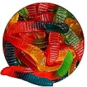 Gummy Worms, Assorted Flavors, 1 Pound Bulk Bag, Gummies for Buffets