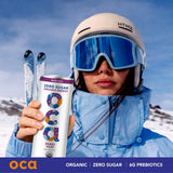 OCA ZERO Berry Acai, Organic energy drink, zero sugar, gluten-free, vegan plant-based, 12 Fl Oz (12 pack)