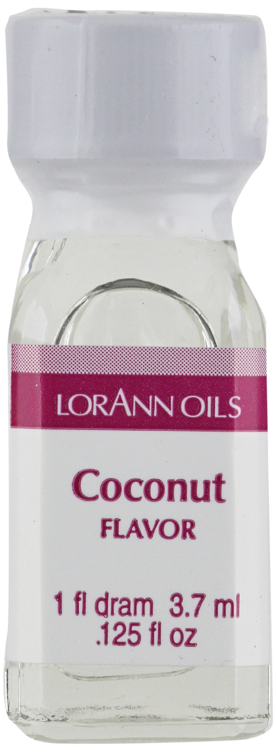 LorAnn Coconut SS Flavor, 1 dram bottle (.0125 fl oz - 3.7ml - 1 teaspoon) - 12 Pack