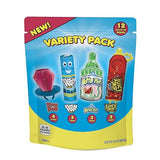 Candy Variety Pack - 12 Count Assorted Lollipops - Ring Pop, Push Pop, Baby Bottle Pop & Juicy Drop - Ideal for Birthdays, Party Favors, Celebrations