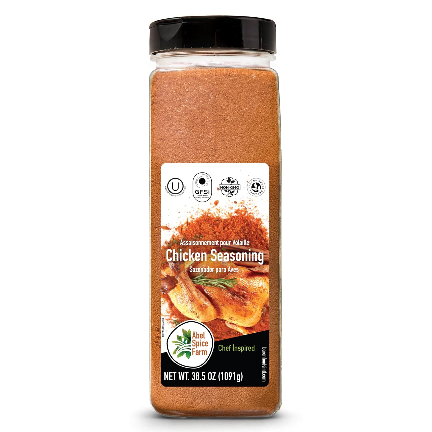 ?bel Spice Farm Chicken Seasoning, 38.5 oz - Savory Herb & Spice Blend for Roasting, Grilling & Everyday Poultry - All-Natural, Kosher, Non-GMO