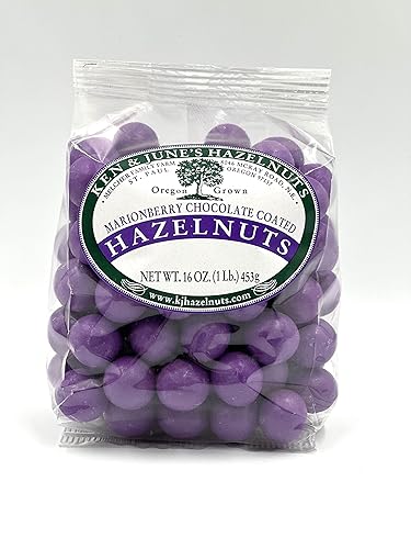 Marionberry Candy Coated Hazelnuts - 16 Oz Bag