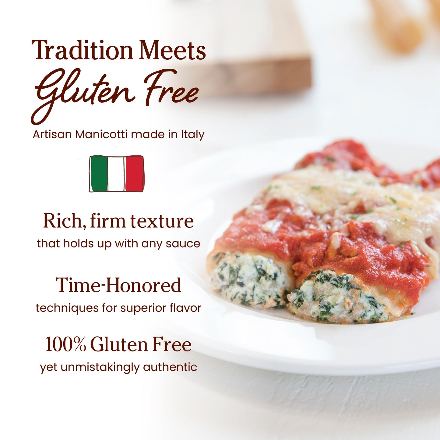 Jovial Whole Grain Brown Rice Manicotti Pasta - Pasta Manicotti, Manicotti Pasta, Whole Grain Pasta, Organic Pasta, Gluten Free, Dairy Free, Brown Rice Pasta, Made In Italy - 7 Oz, 6 Pack