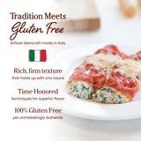 Jovial Whole Grain Brown Rice Manicotti Pasta - Pasta Manicotti, Manicotti Pasta, Whole Grain Pasta, Organic Pasta, Gluten Free, Dairy Free, Brown Rice Pasta, Made In Italy - 7 Oz, 6 Pack