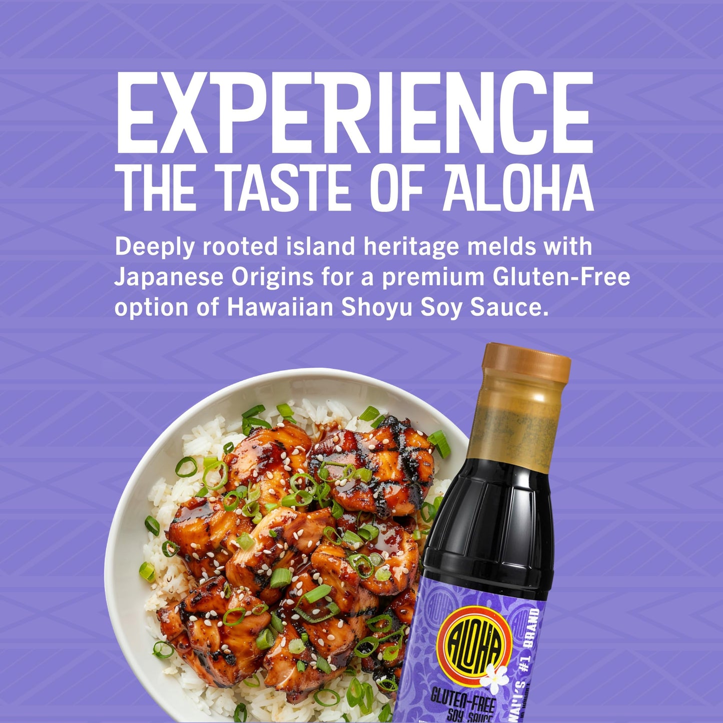 Aloha Shoyu - Gluten Free Soy Sauce - Smooth, Balanced Soy Sauce - Made in Hawaii - 12 oz. Bottle