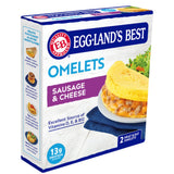 Salutem Vita - Sausage & Cheese Omelets, Protein-Rich Breakfast Gift Set - Pack of 4