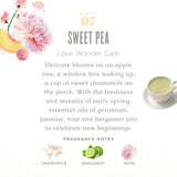 Caldrea Linen and Room Spray Air Freshener, Made with Essential Oils, Plant Derived Ingredients, Sweet Pea Scent, 16 oz