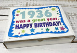 RETRO CANDY YUM ~ 1936 90th Birthday Gift Box of Nostalgic Candy from Childhood for 90 Year Old Man or Woman Born 1936
