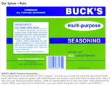 BUCK's Multi-Purpose Seasoning (Original)