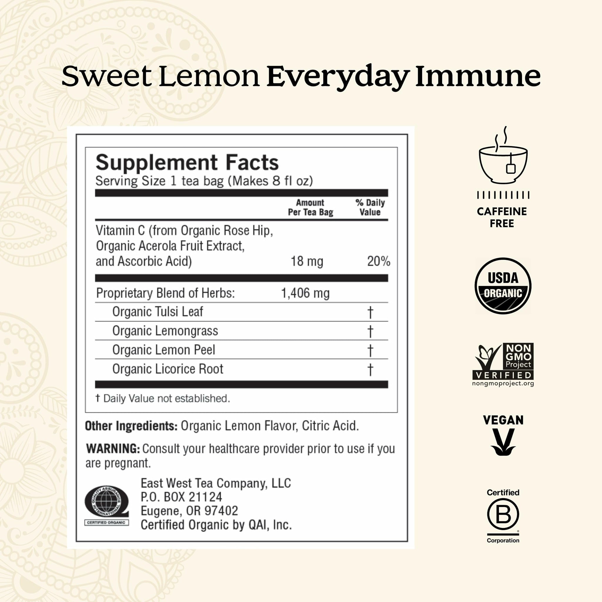 Yogi Tea Immune Support Tea Variety Pack - 16 Bags per Pack (3 Packs) - Immunity Support Sampler Set - Sweet Lemon Everyday Immune, Honey Chai