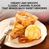 King's Cupboard Cream Caramel Sauce - The Perfect Sauce for Ice Cream, Fruit Dip, Topping Desserts, Caramel Drizzle for Coffee - Gluten-Free, Kosher, All Natural Ingredients, 10.4 oz