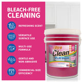 Ultra Clean Platinum Multipurpose Cleaner, Non-Abrasive and Bleach-Free, for Kitchen Counters, Bathroom Floors and Garage Spaces, Passion Fruit, 5 Gal