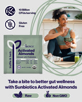 Sunbiotics Activated Organic Sprouted Almonds - Truffle & Herb, Pack of 12