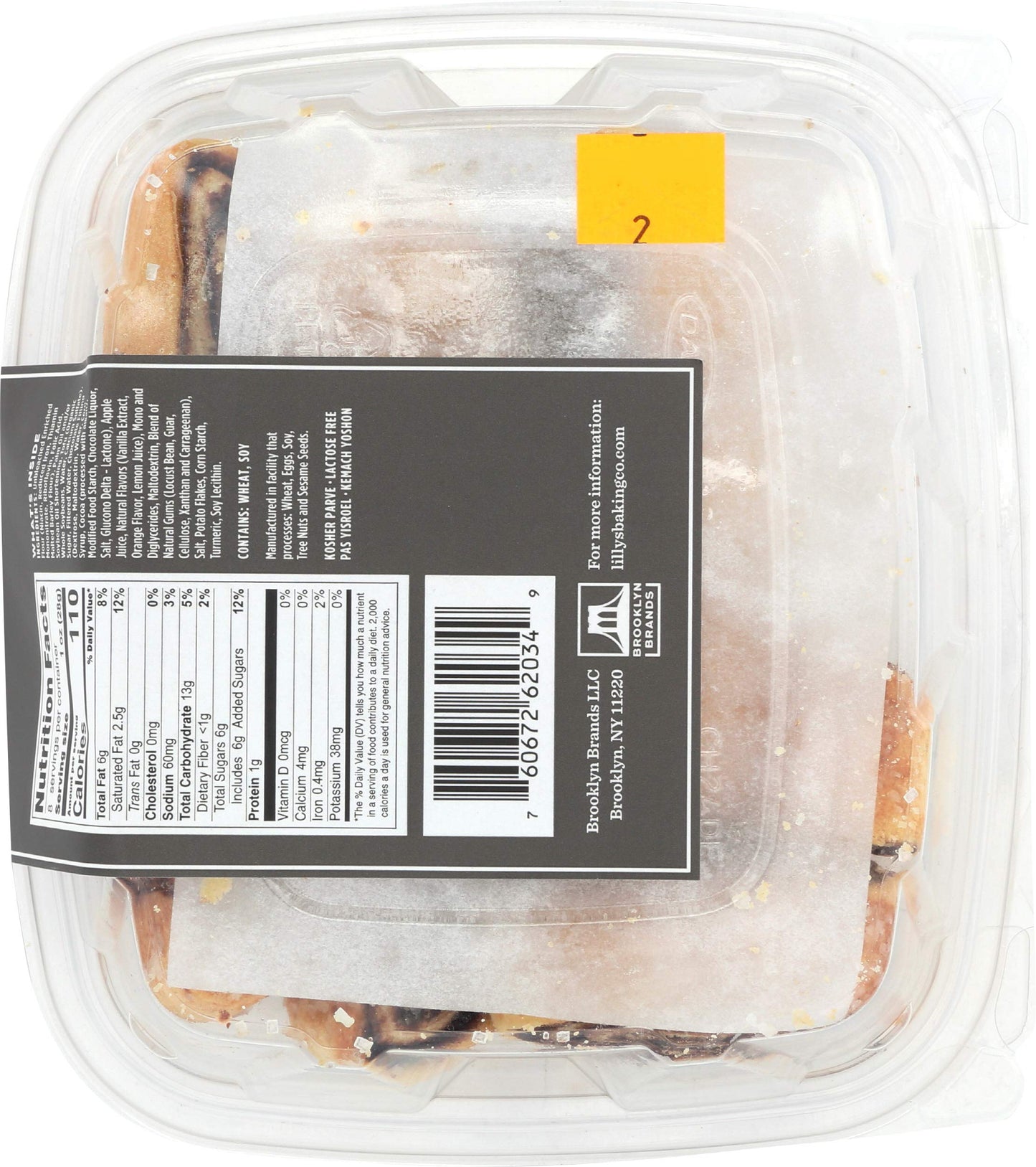 LILLYS HOMESTYLE BAKE SHOP Chocolate Rugelach, 8 OZ