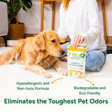 Good Natured Brand | Carpet Deodorizer & Freshener Powder | 31 oz Pet Odor Eliminator for Strong Odor & Pet Urine | Fresh Natural Sweet Orange Scent |