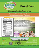Sweet Corn Guatemalan Coffee (Gourmet, Naturally Flavored, Whole Coffee Beans) (16 oz, ZIN: 558313) - 2 Pack