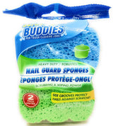 Nail Guard Cleaning Sponges, Heavy Duty, 2-Pack