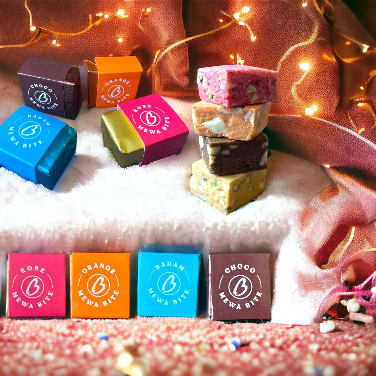 LoveNspire Personalized Diwali Gifts Hamper Indian Diwali Gift Boxes Happy Diwali Stickers Custom Box Sweets Dry Fruits for Home Family Relatives