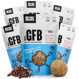The Gluten Free Brothers Chocolate Chip Cookie Dough Nut Free Bites - Allergen Friendly, Gluten Free, Soy Free Protein Balls - Plant Based Vegan