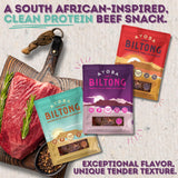 Ayoba Grass Fed Beef Biltong Slices, Variety Pack (2 Ounce, Pack of 3) - Authentic South African Protein Snacks - Keto-Certified,Paleo-Certified