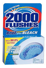 2000 FLUSHES-208017 Blue Plus Bleach Automatic Toilet Bowl Cleaner, 3.5 OZ ( Pack Of 12 )