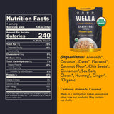 Wella Cereal Oatmeal Alternative, Gluten-Free Breakfast Hot Cereal, Grain-Free Paleo Organic Vegan High Protein Superfood, Plant-Based Non-GMO, Low in